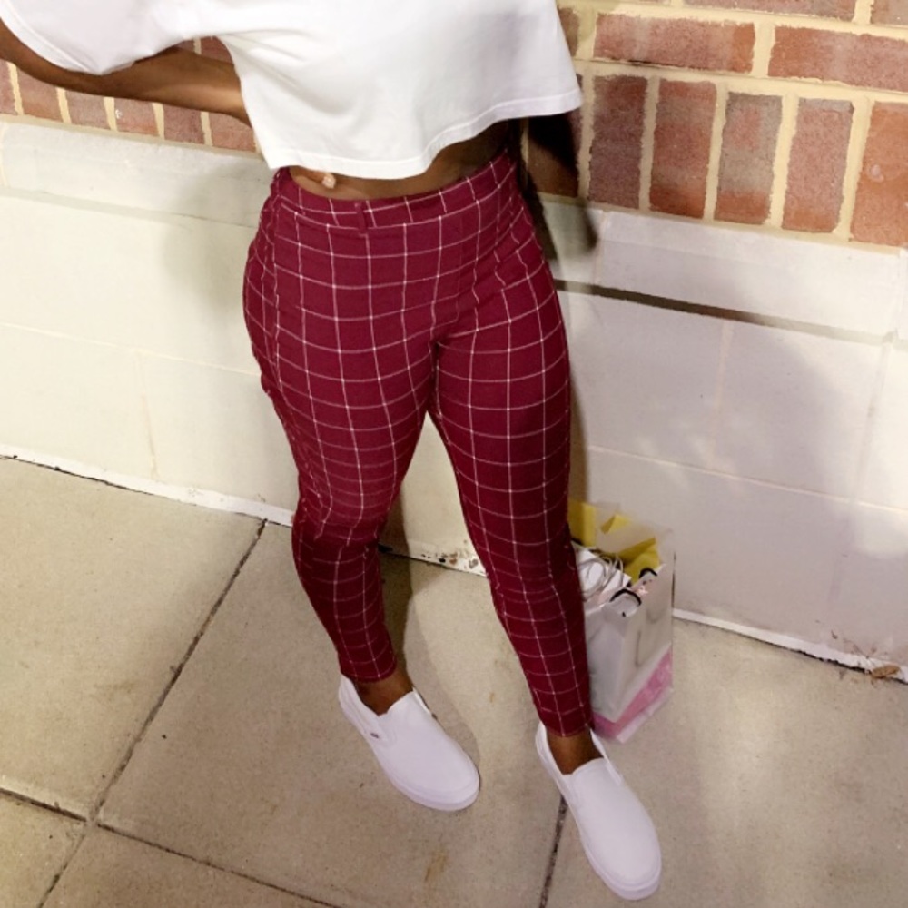Plaid Pants